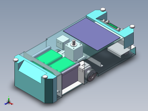 AGV小车正等轴测缩略图