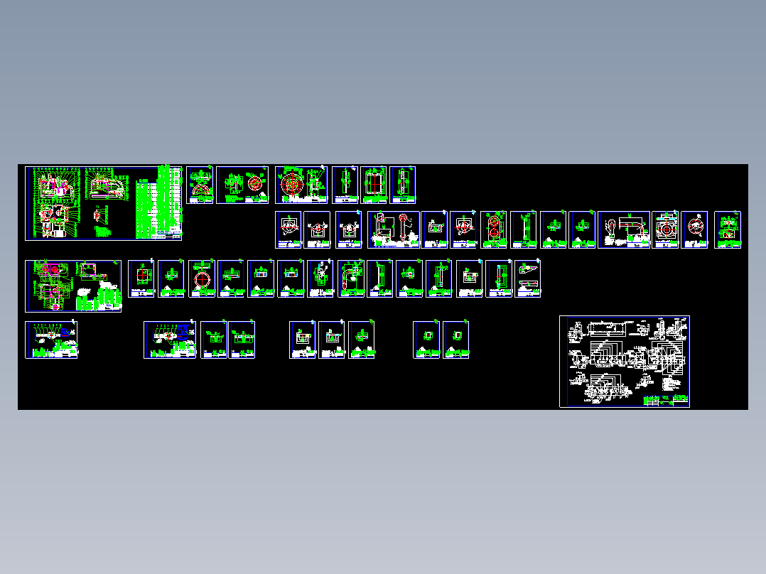 钢厂设备使用液压站图纸