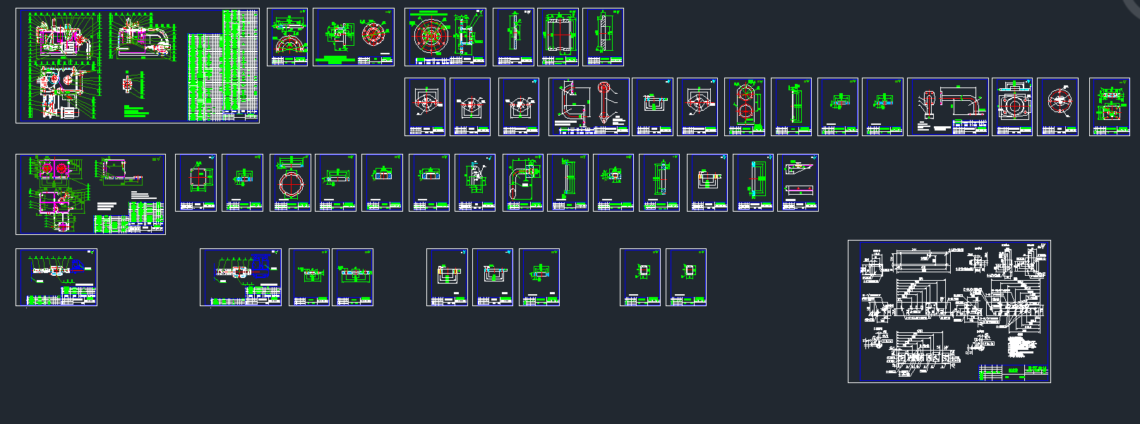 钢厂设备使用液压站图纸