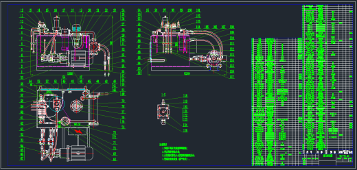 钢厂设备使用液压站图纸缩略图