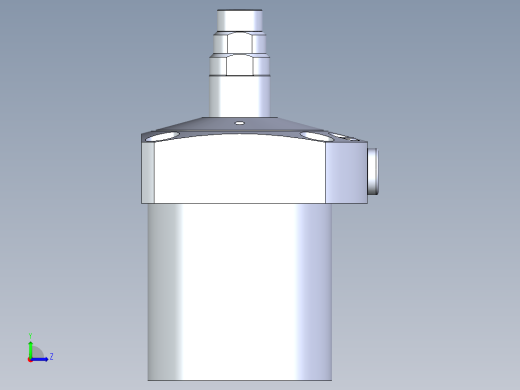 KOSMEKLC0752-CxM-E多系列多零件图纸模型左视缩略图