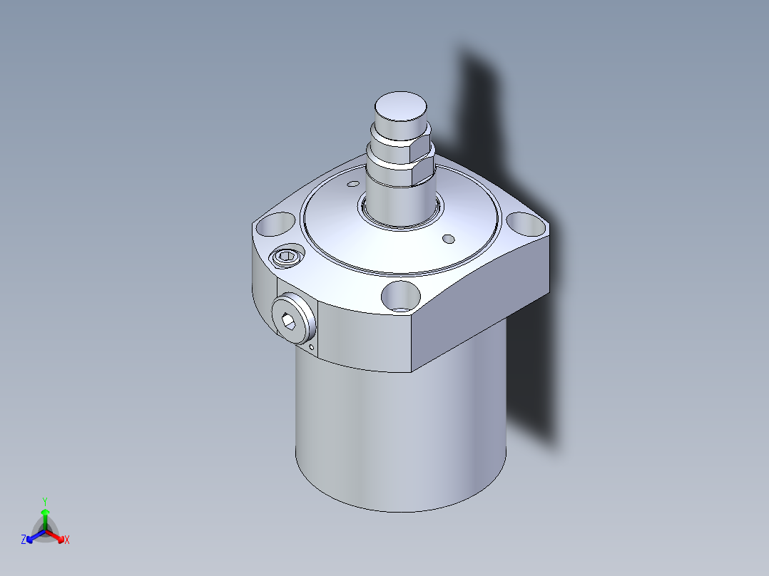 KOSMEKLC0752-CxM-E多系列多零件图纸模型正等轴测图