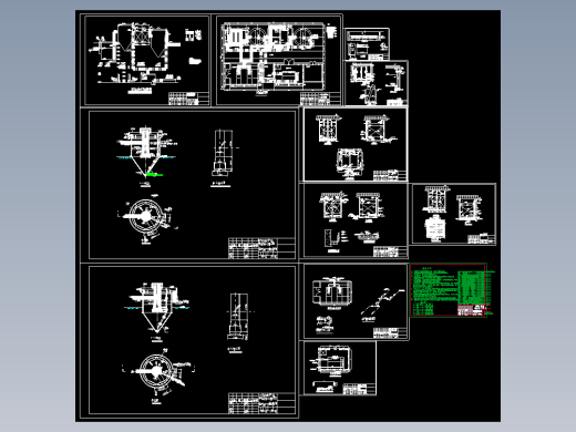 某小区污水处理工程图纸
