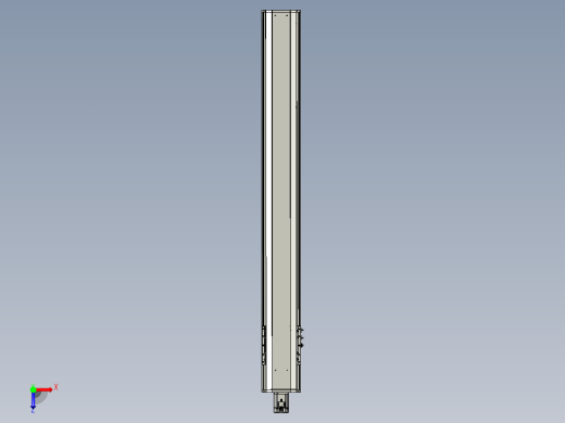东锦丝杆传动-直线滑台模组DH210-C-L10-S1650-BC-P750W-C3俯视缩略图