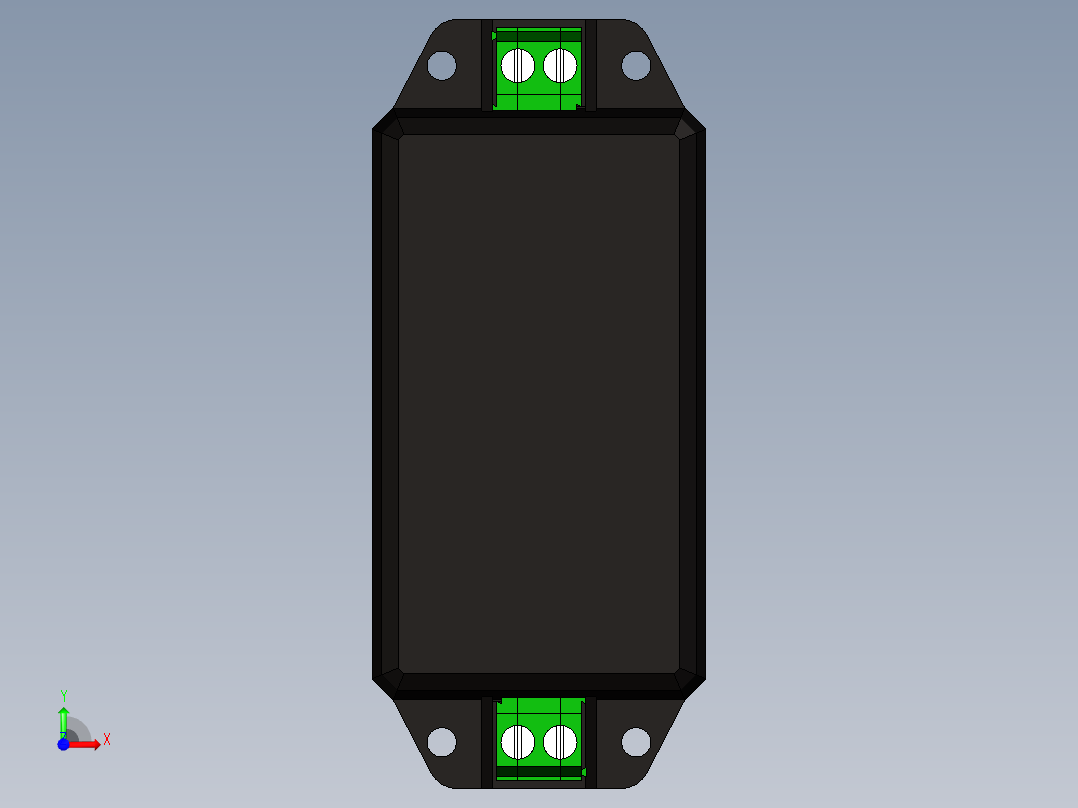30W系列封装开关电源前视图