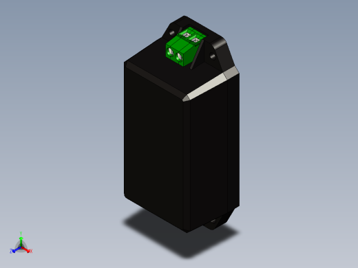 30W系列封装开关电源正等轴测缩略图