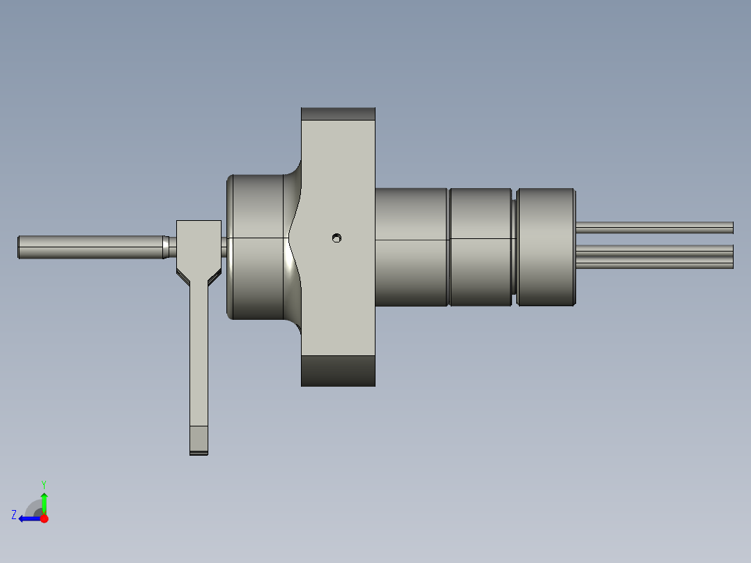 11B6SL-SO404多工位带推管模具右视图