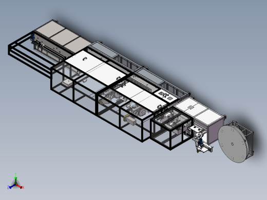 密封条自动锯切设备sw18正等轴测缩略图