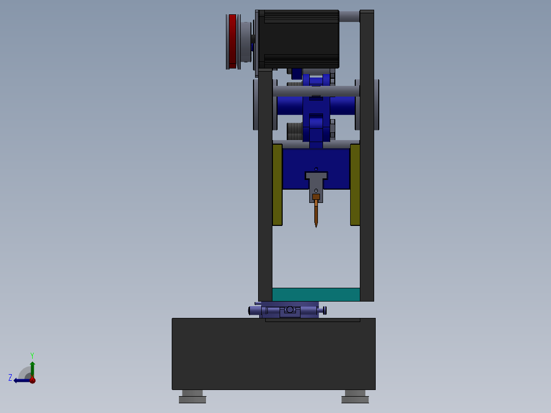 巧克力自动切割成型机sw17可编辑右视图