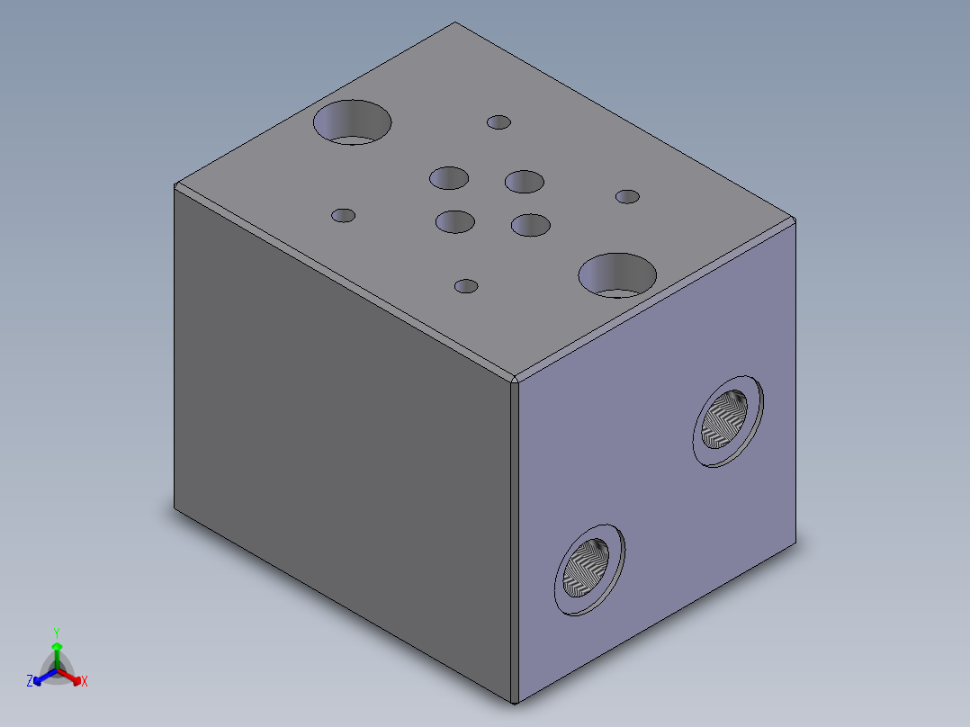 YUKEN EUROPE LTD-MMC 01-01 to 06液压元件正等轴测图