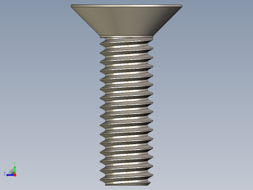 Screw_ISO_10642_M3.5x12_A2.STEP右视缩略图