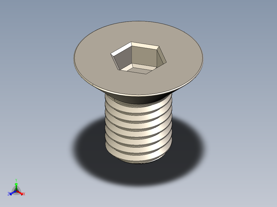 Screw_ISO_10642_M12x20_A2.STEP主视图