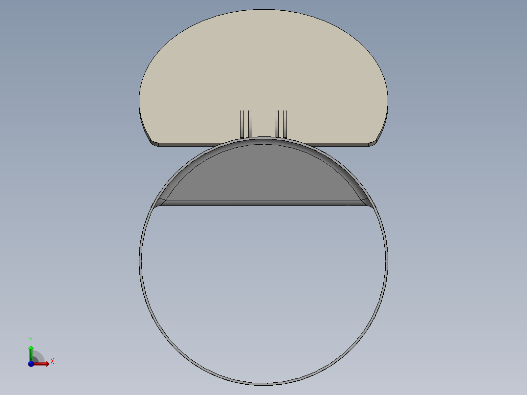 空气阻尼器前视图