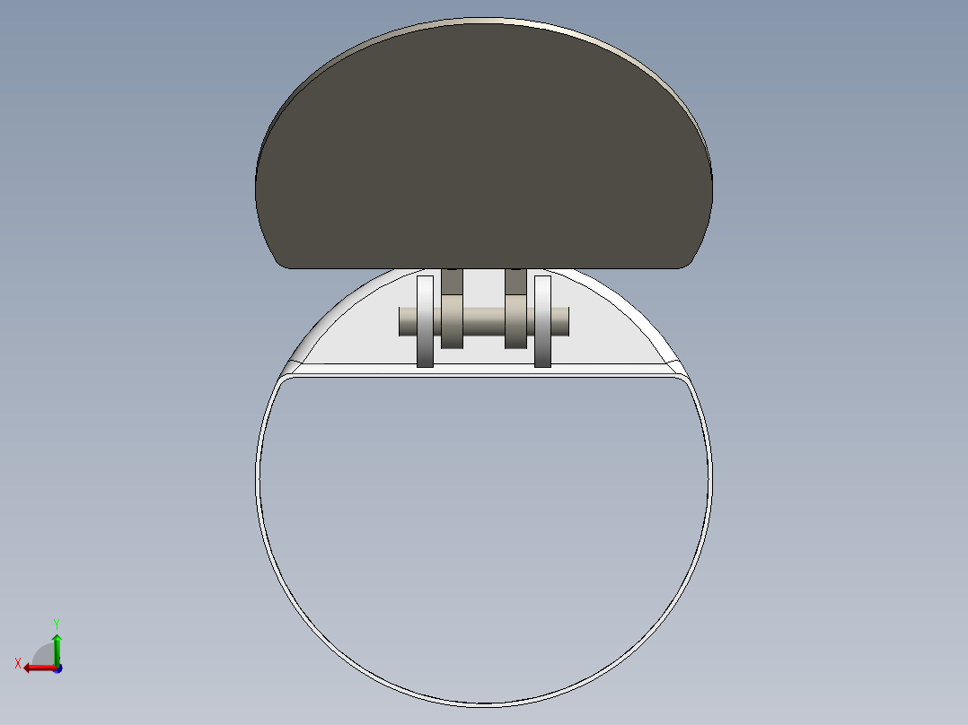 空气阻尼器后视图