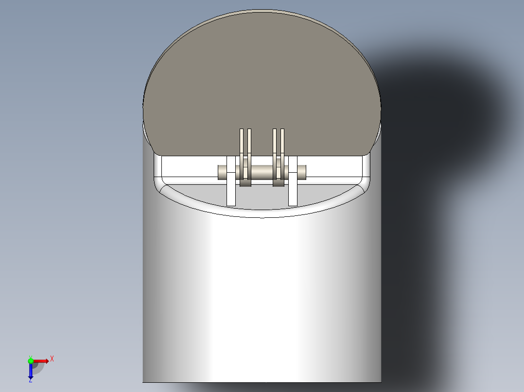 空气阻尼器俯视图