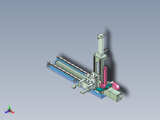 模组机械手三维设计