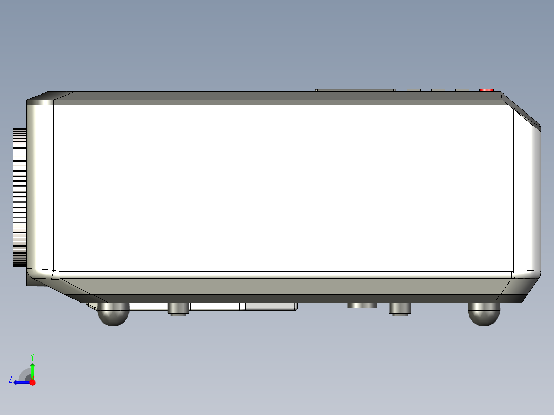 投影仪(2)右视图