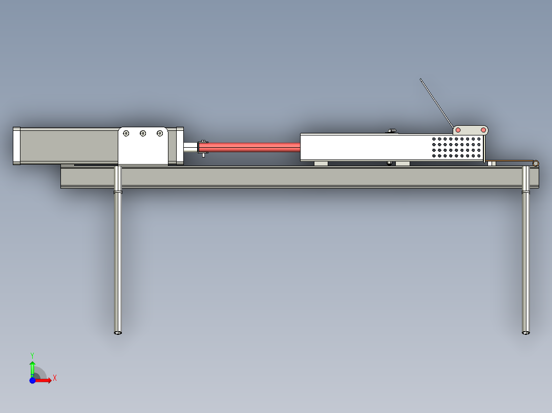 B2004598-木材劈裂机前视图