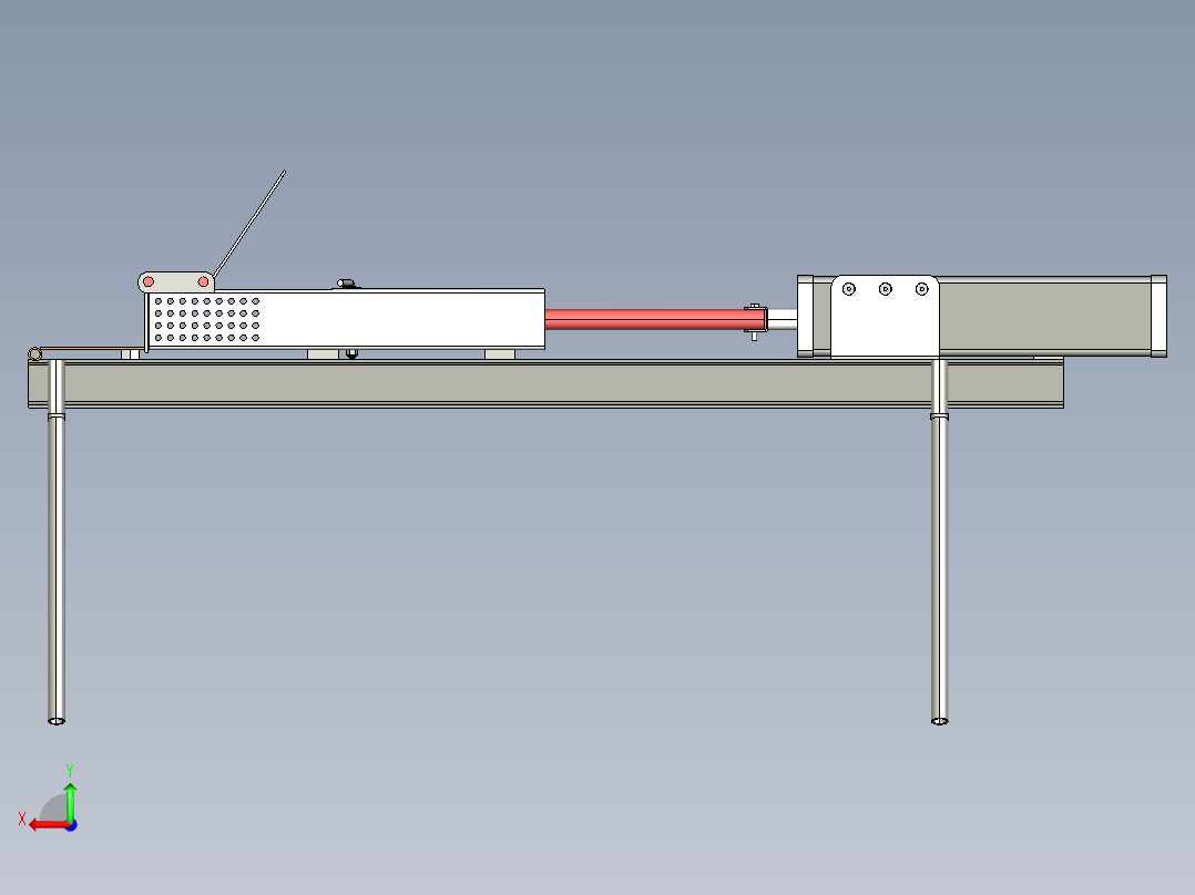 B2004598-木材劈裂机后视图