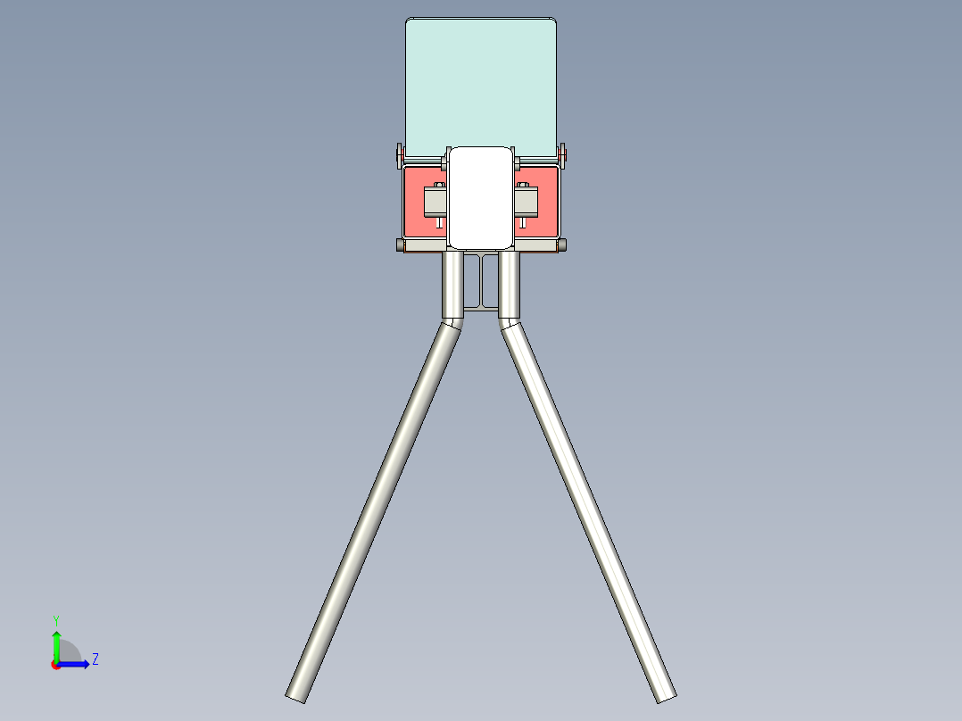 B2004598-木材劈裂机左视图