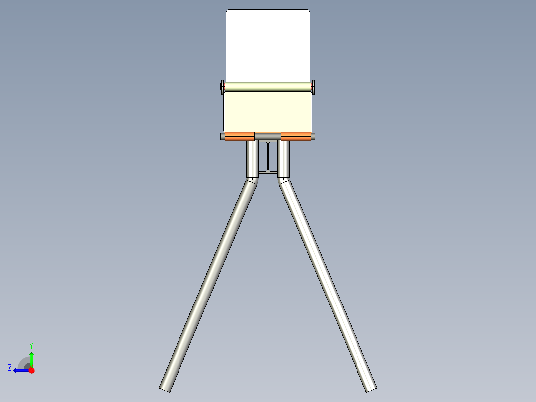 B2004598-木材劈裂机右视图