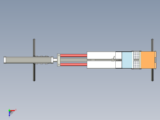 B2004598-木材劈裂机俯视缩略图
