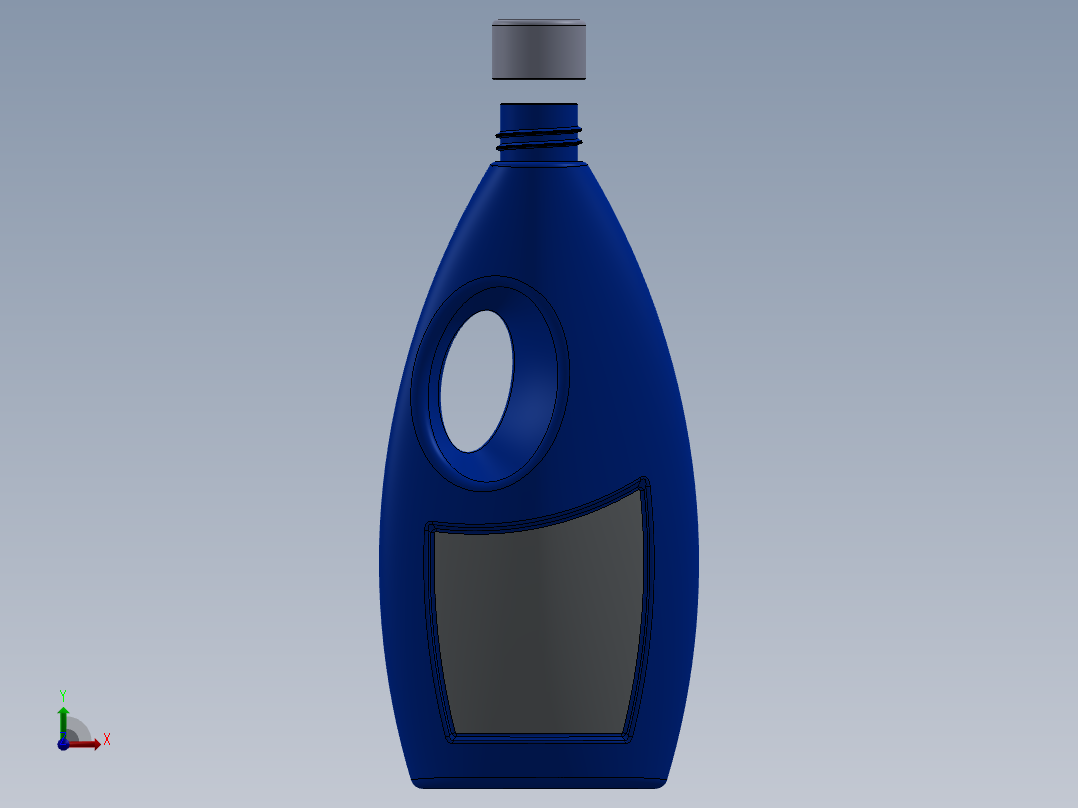 瓶子、罐子、桶(26)前视图