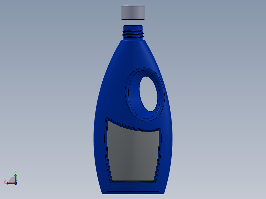 瓶子、罐子、桶(26)后视图