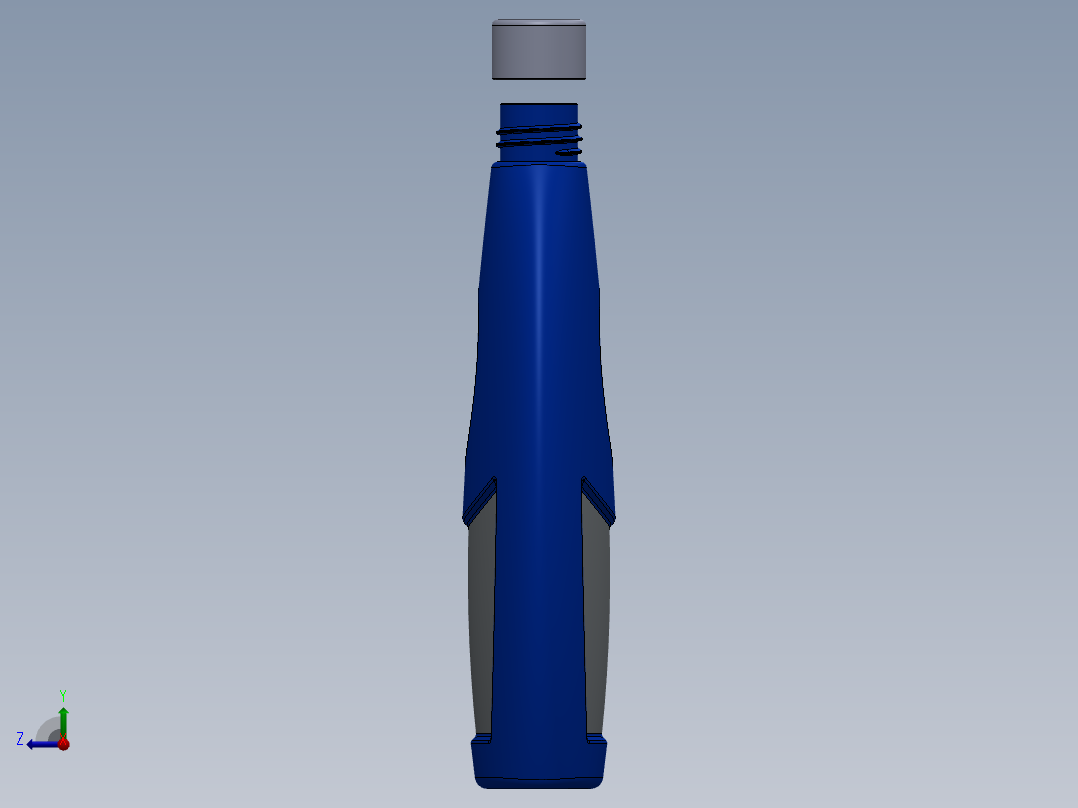 瓶子、罐子、桶(26)右视图