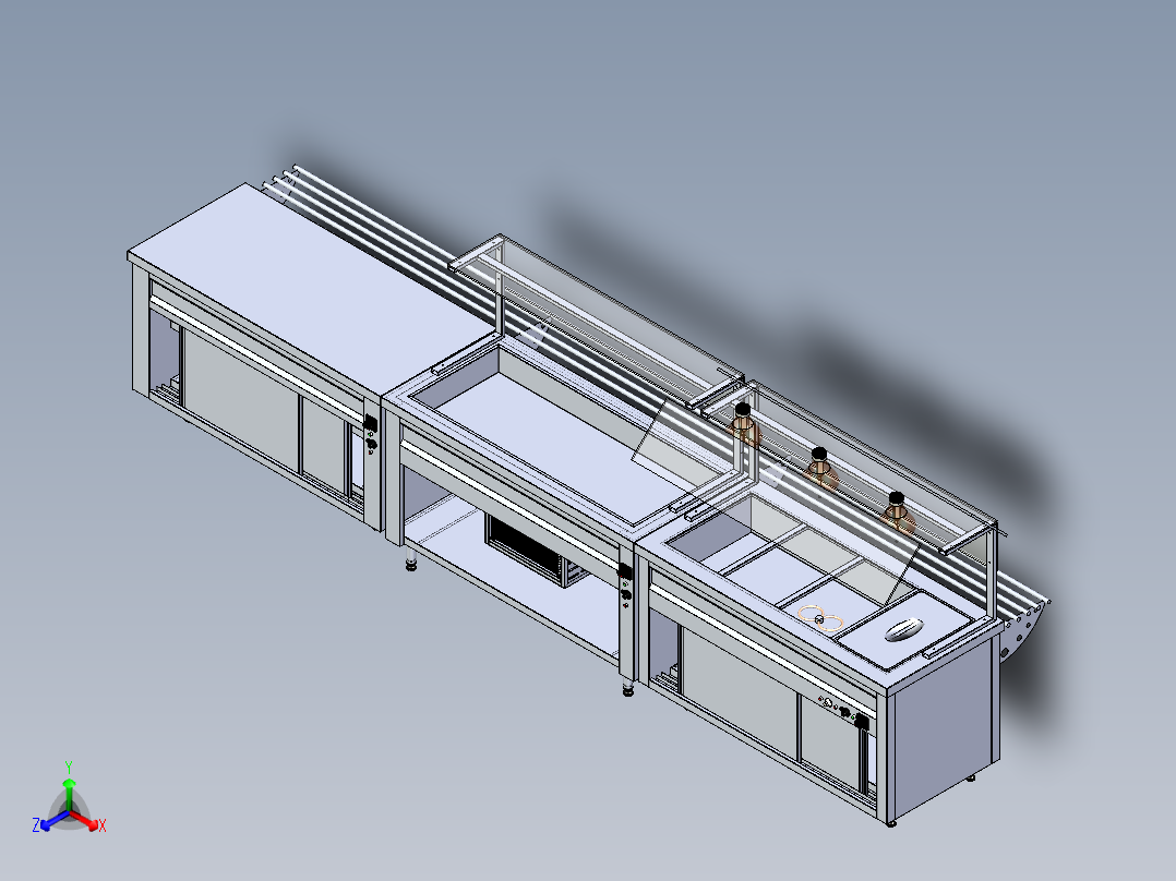 B2004767-食堂水池主视图