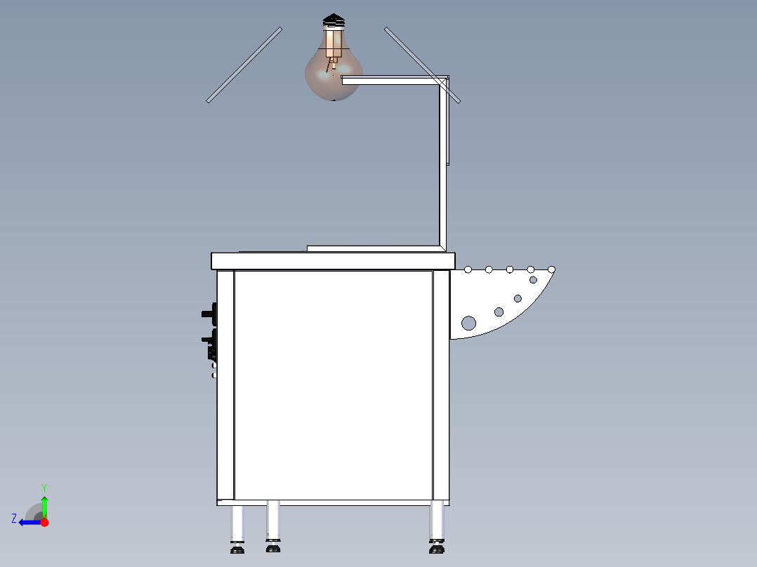 B2004767-食堂水池右视图