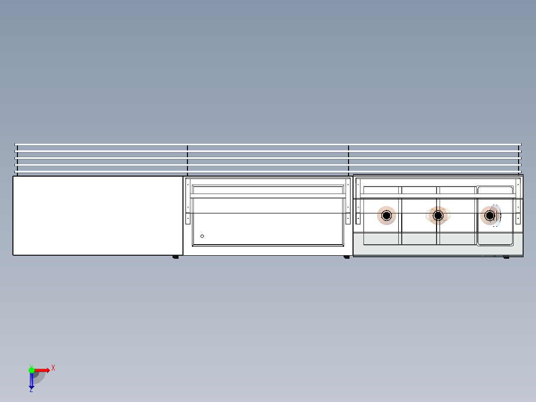 B2004767-食堂水池俯视图