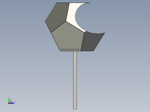烧烤炉-1烧烤炉(26)左视缩略图