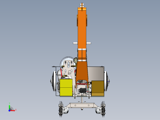 挖掘机、推土机(21)前视缩略图