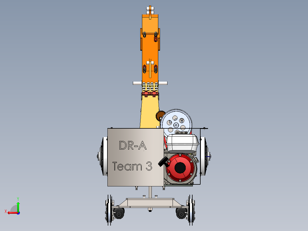 挖掘机、推土机(21)后视图