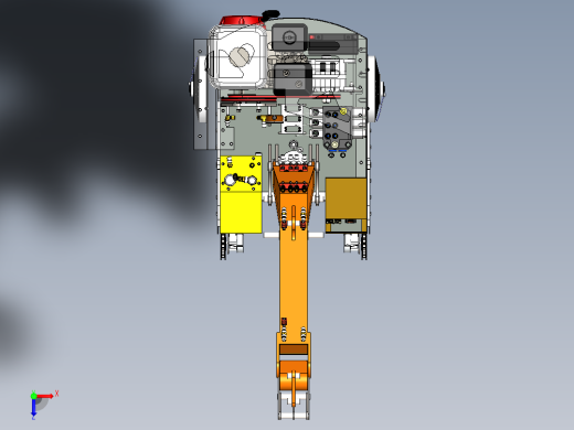 挖掘机、推土机(21)俯视缩略图