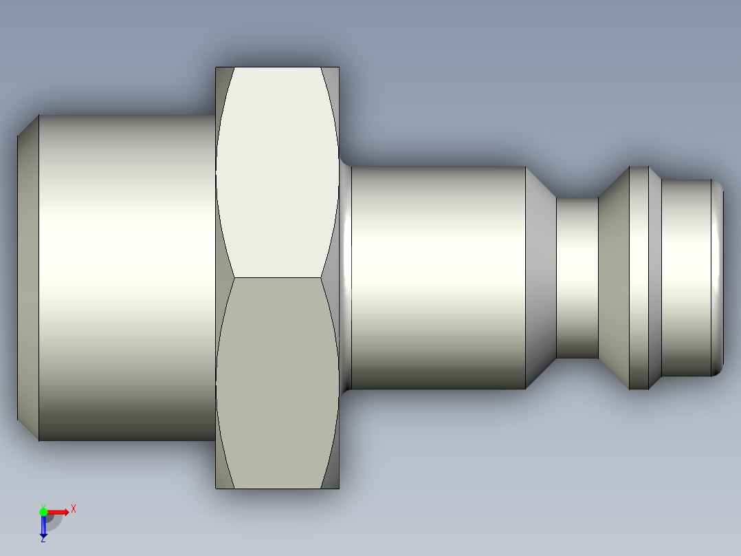 接头俯视图