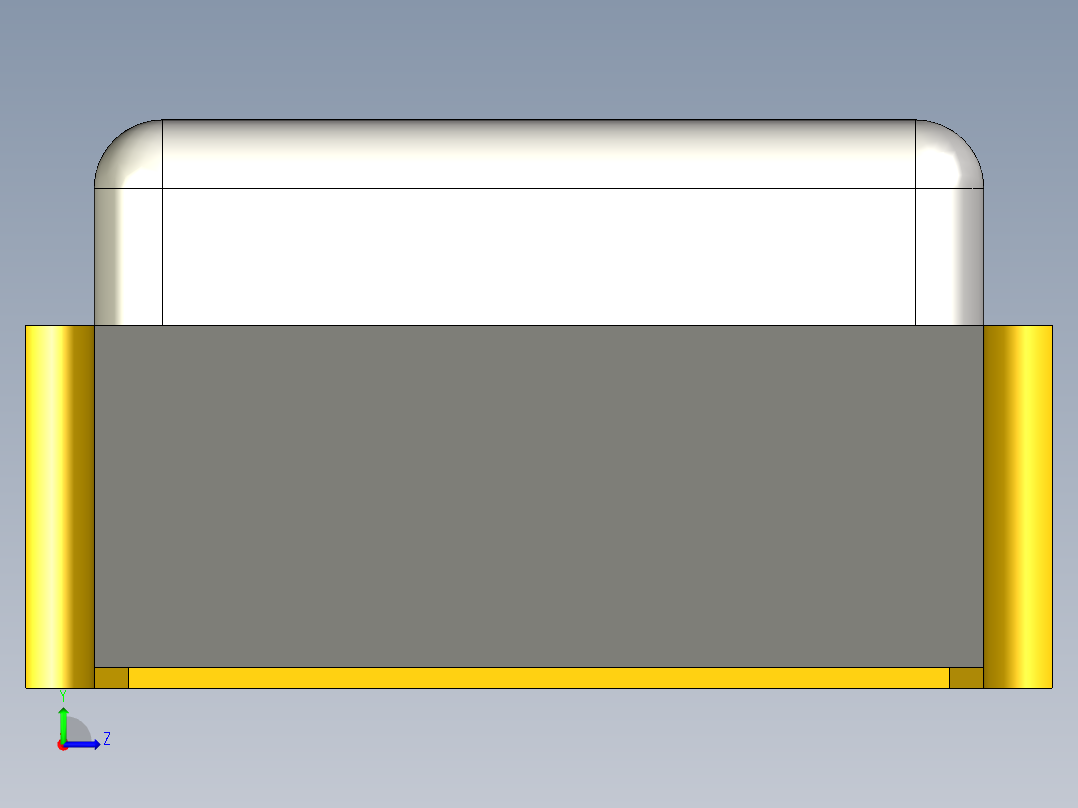 石英晶体振荡器3 2x1 5mm 12左视图