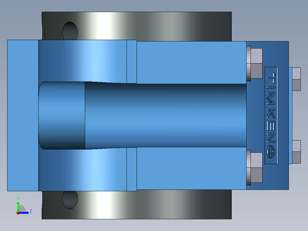 轴承支架品牌TIMKEN 35mm左视图