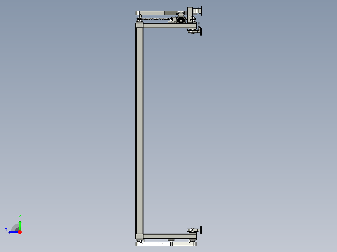 TY231305-00-00A成品小车右视图