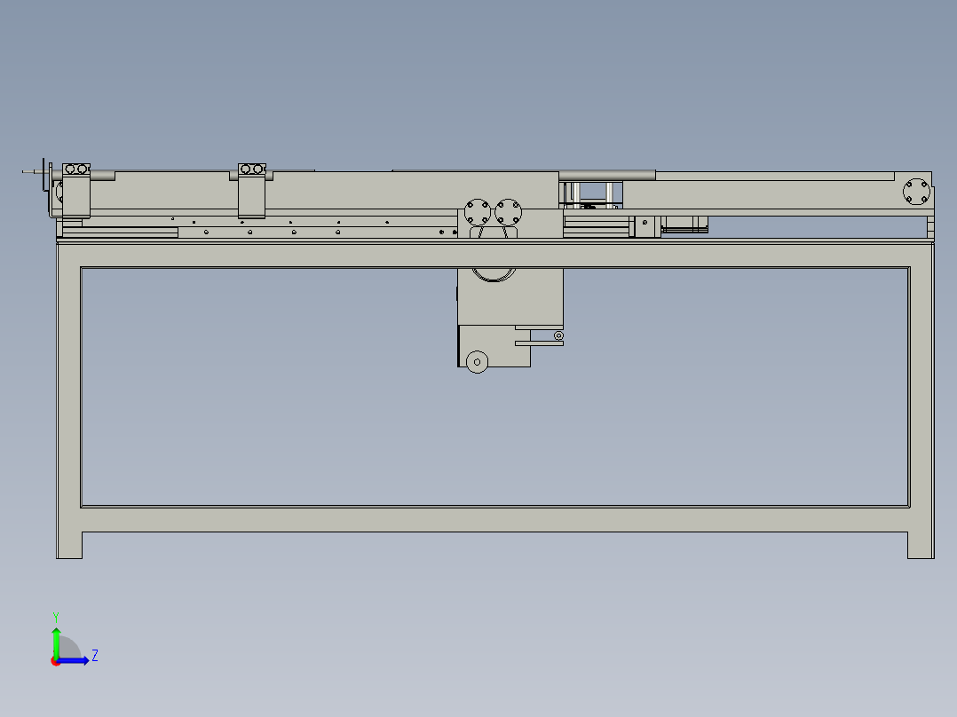 钢管上料方案11左视图