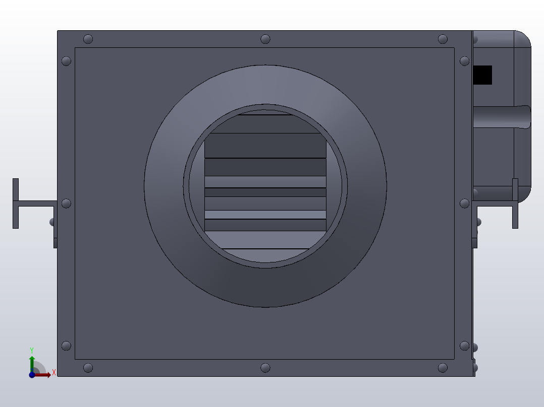JSPF-J静音管道风机[JSPF-J 100-18]前视图