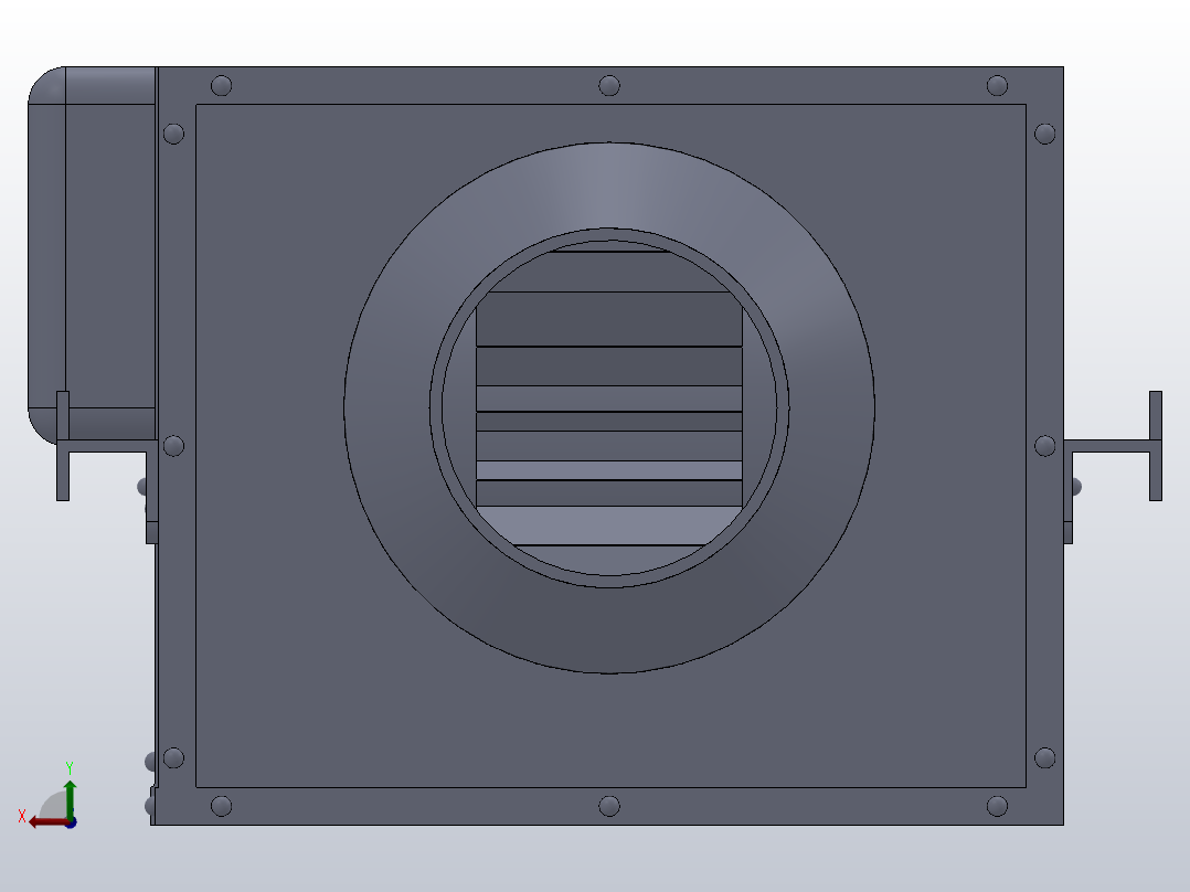 JSPF-J静音管道风机[JSPF-J 100-18]后视图