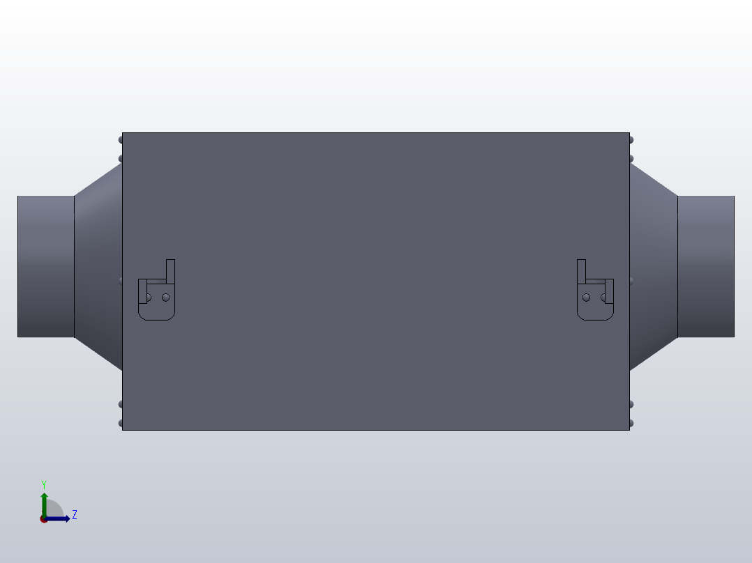 JSPF-J静音管道风机[JSPF-J 100-18]左视图