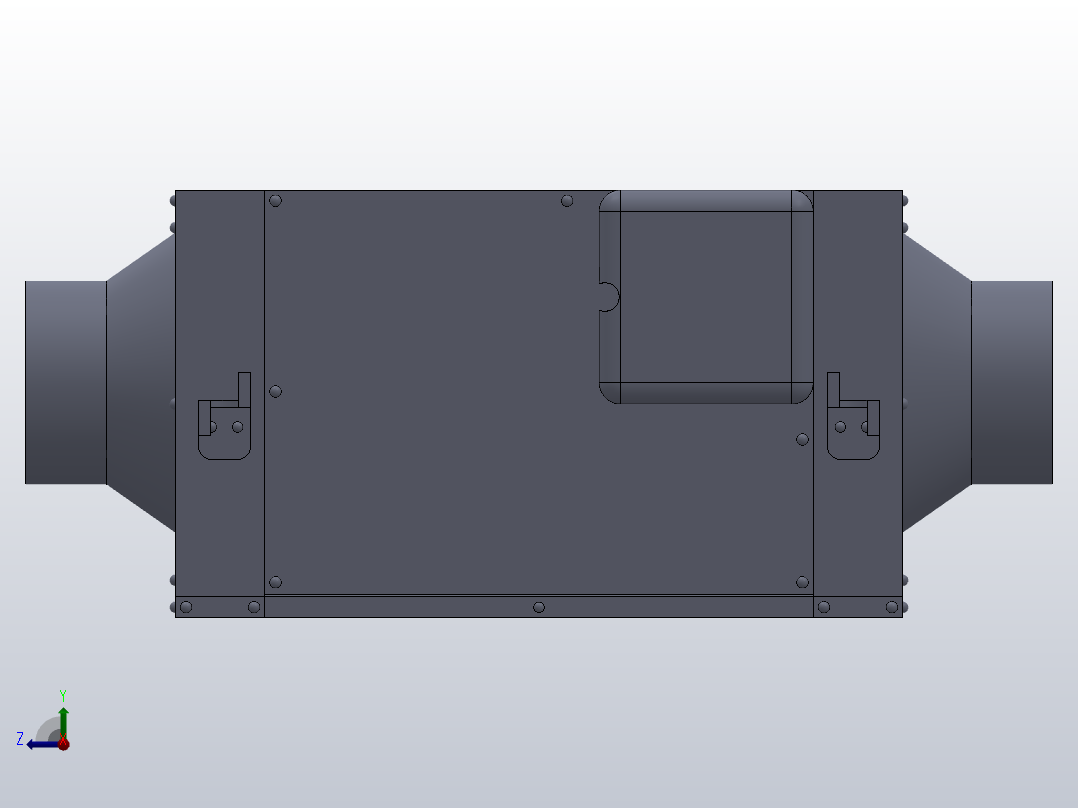 JSPF-J静音管道风机[JSPF-J 100-18]右视图