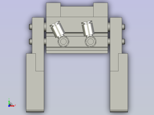 上料夹抓组件前视缩略图