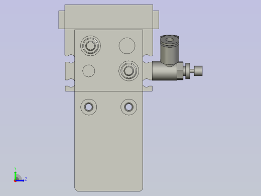 上料夹抓组件左视缩略图