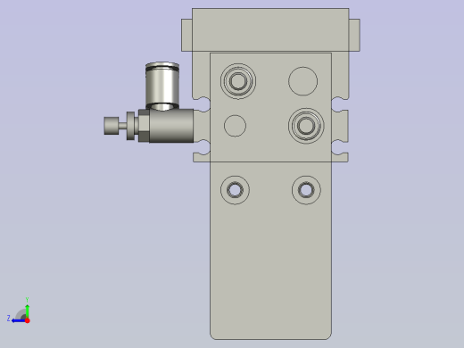 上料夹抓组件右视缩略图