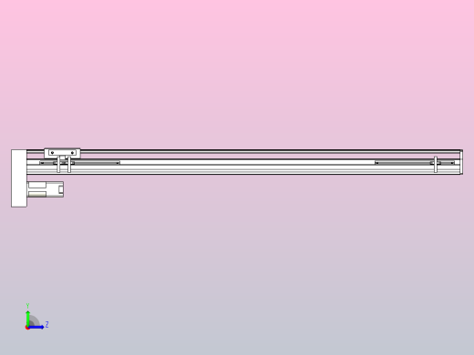 MTH10标准螺杆滑台[MTH10-L#-900-BM-P10-C3]左视缩略图