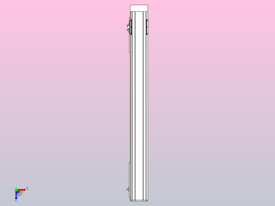 MTH10标准螺杆滑台[MTH10-L#-900-BM-P10-C3]俯视图